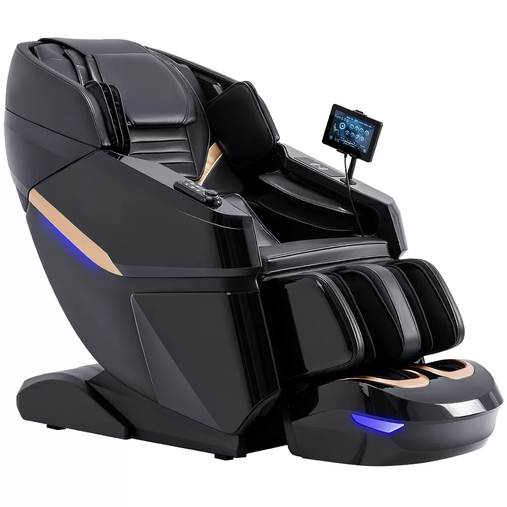 PU Leather SL Track Top End Body Care Heating Therapy Massage Chair thumbnail 4